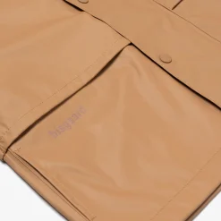 aarhus rain jacket caramel