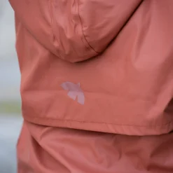 aarhus rain jacket rose hip