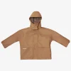 aarhus rain jacket wool caramel