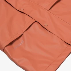 aarhus rain jacket wool rose hip