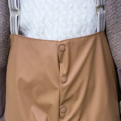 aarhus rain pants wool caramel