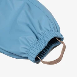 aarhus rain suit wool pigeon blue